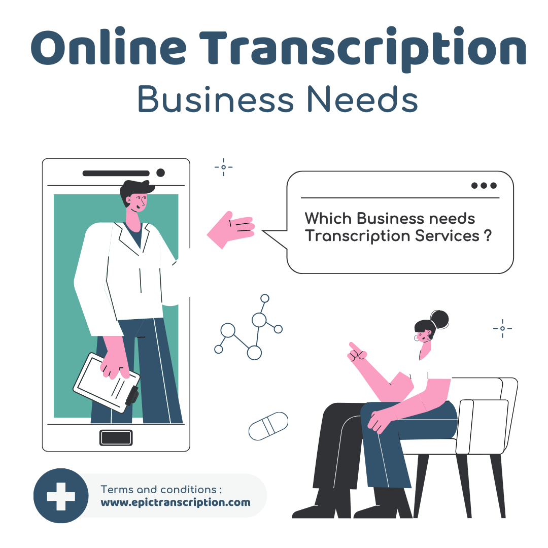 Which Business needs Transcription Services ?