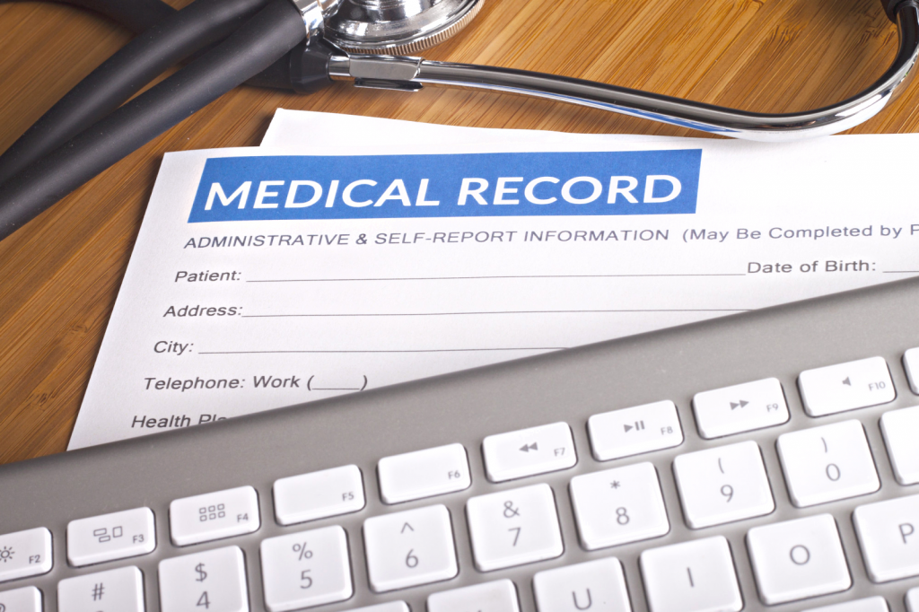 Medical record software 