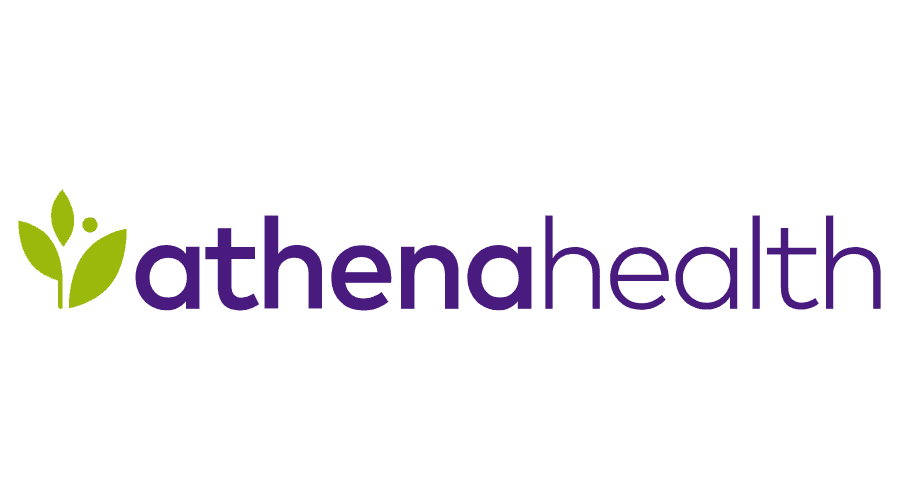 athenahealth_logo Athena software for medical transcription support white background